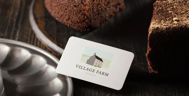 Village Farm Cottages business card